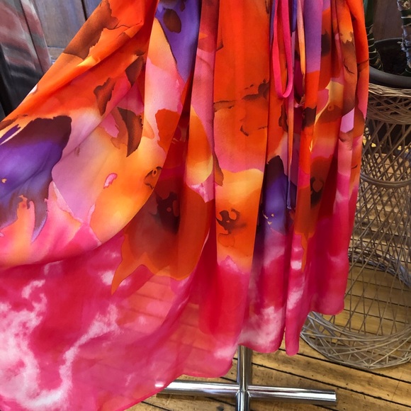 Gorgeous chiffon summer dress - Picture 4 of 8